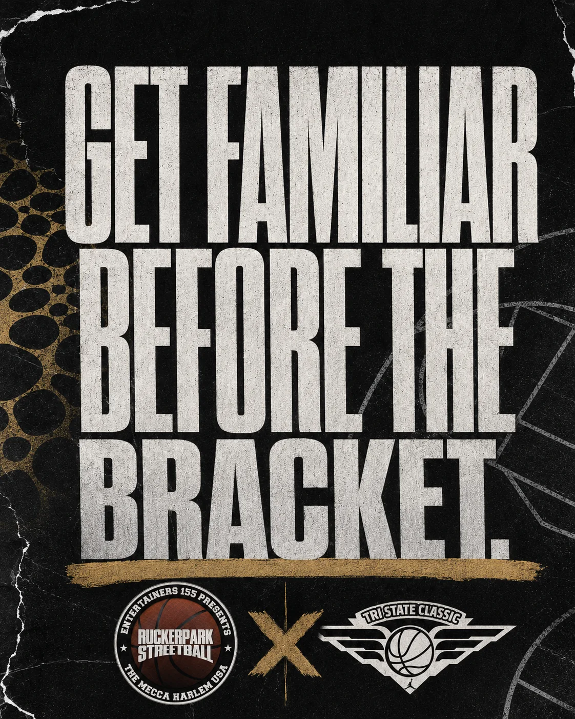 Get familiar before the bracket